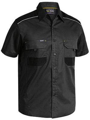 Bisley Workwear Flex & Move™ Mechanical Stretch Shirt Short Sleeve BS1133